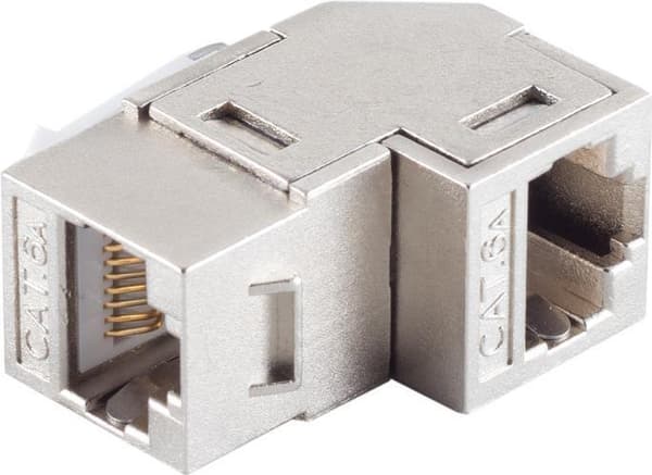 SHVP BS08-10004 - Keystone RJ45 fatning> Kat.6A 90° (BS08-10004)