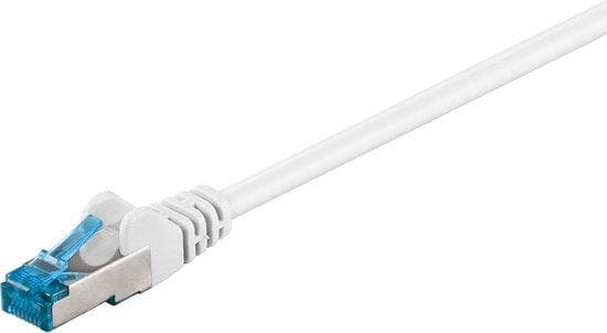 Gode forbindelser Alcasa GODE FORBINDELSER - Patch ledning - RJ-45 (M) - RJ-45 (M) - 0,5 m - par i metalfolie (PiMf) - (kategori 6a) - halogenfri - hv