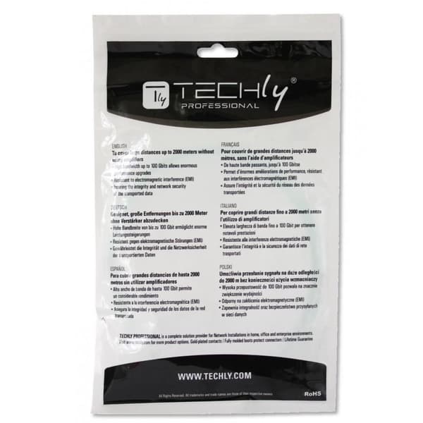 EFB Elektronik glasfiber FO forbindelseskabel [1x LC stik - 1x ST stik] 50/125µ multimode OM3 10 m EFB Elektronik (O0313.10)