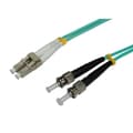 Miniatyrbillede 1 af 6: EFB Elektronik glasfiber FO forbindelseskabel [1x LC stik - 1x ST stik] 50/125µ multimode OM3 10 m EFB Elektronik (O0313.10)