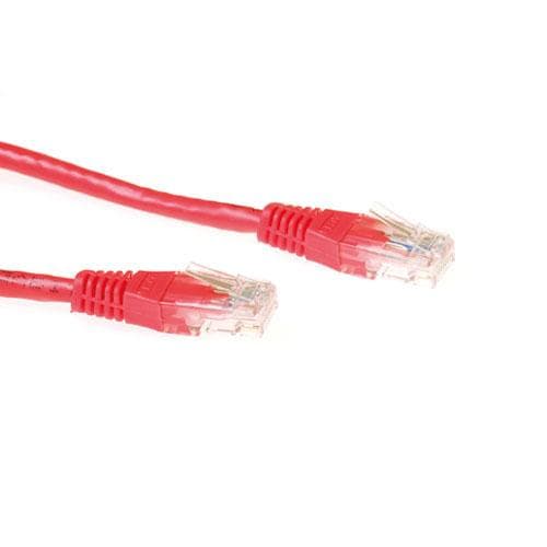 ACT CAT6A UTP 2m 2m Cat6a U/UTP (UTP) Rødt netværkskabel (IB3702)
