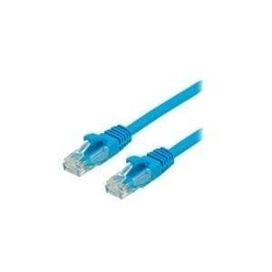 Værdi UTP patchkabel Cat6a, blå, 1,5m