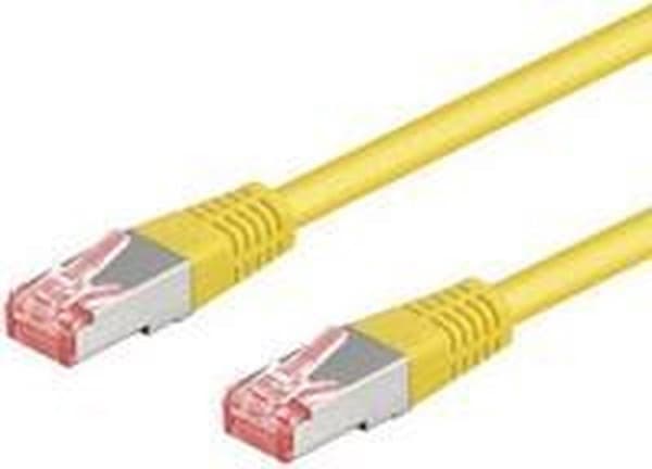 Goobay CAT 6-1500 SSTP PIMF Gul 15m netværkskabel Gul