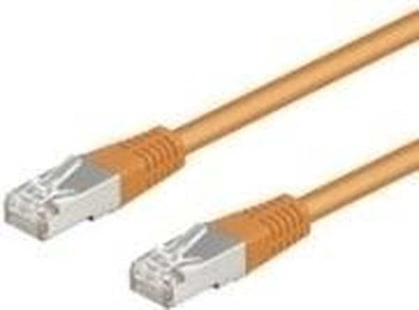 Goobay CAT 5-050 FTP 0,50m netværkskabel 0,5m Orange