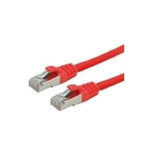 VALUE S/FTP (PiMF) patchkabel kat. 6, LSOH, rød, 1m (21.99.1231)