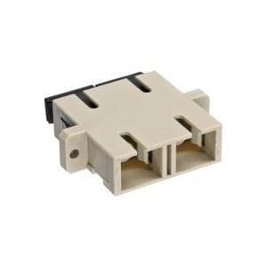 InLine - Nätverkskopplare - SC multi-mode (W) - SC multi-mode (W) - fiberoptik - beige (89992A)