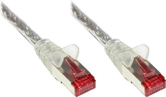 Alcasa RJ45-RJ45 - mm - 0,25 m - RJ-45 - RJ-45 - Han/Han - Guld - Cat6 - S/FTP (S-STP) (8060-003T)