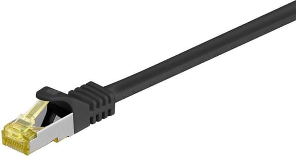 Alcasa 8070R-030S - Netværkskabel - RJ45 - 3 m - Sort