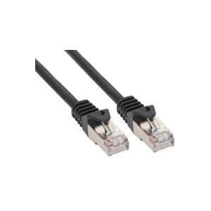 InLine 73615X crossover patchkabel, S/FTP, Cat.6, sort, 15m