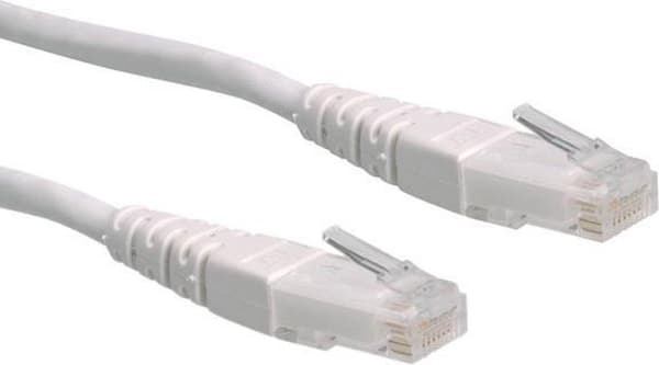 ROLINE UTP patchkabel Cat.6, hvid 2,0m