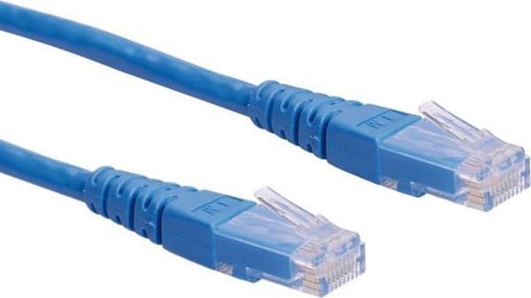 ROLINE UTP Patch kabel Cat.6, blå, 5m