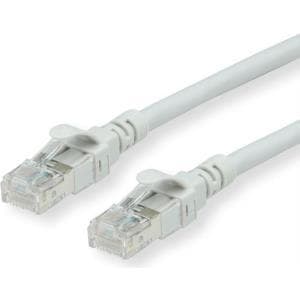 ROLINE - Patch ledning - RJ-45 (M) til RJ-45 (M) - 5 m - UTP - CAT 6a - halogenfri, støbt, snoet - Grå (21.15.2705)