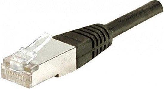 Patchkabel S/FTP, PiMF, CAT.6, sort, 2,0 m patchkabel med særlig smal knækbeskyttelse (856870)