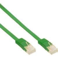 INLINE - patchkabel - RJ-45 (M) - RJ-45 (M) - 5,0m - UTP - CAT 6 - pressad - grön (71605G)