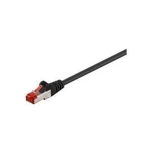 MicroConnect Modular Straight - Netværkskabel - RJ-45 (M) til RJ-45 (M) - 7,5 m - FTP - CAT 6 - Sort