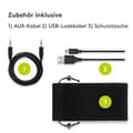 Miniatyrbild 5 av 5: InLine 76800R patchkabel, S/FTP (PiMf), Cat.6A, 500MHz, halogenfri, koppar, röd, 10m
