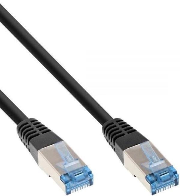 InLine 72802S nätverkskabel 2 m Cat6a S/FTP (S-STP) Svart