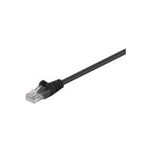 MicroConnect - Netværkskabel - RJ-45 (M) til RJ-45 (M) - 5 m - UTP - CAT 5e - Sort