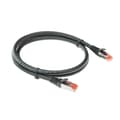 Pikkukuva 1 / 3: ACT Black 2 metrin CAT6A U/FTP PVC erittäin joustava, sotkeutumaton patch-kaapeli, jossa RJ45-liittimet (FB5002)