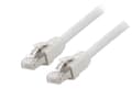 Pikkukuva 1 / 4: varustelu - Patch-kaapeli - RJ-45 (M) - RJ-45 (M) - 3 m - S/FTP - CAT 8.1 - halogeeniton - harmaa