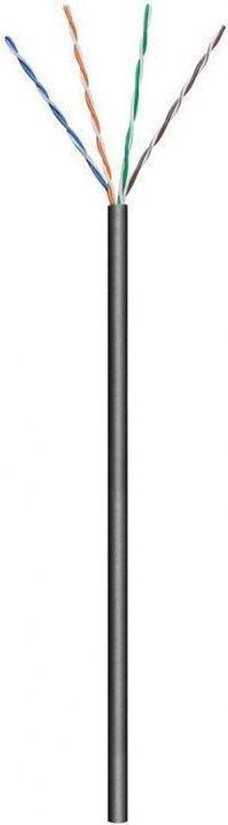 U/UTP CAT6 udendørs kabel fleksibelt 100M CCA (netværkskabel på rulle)