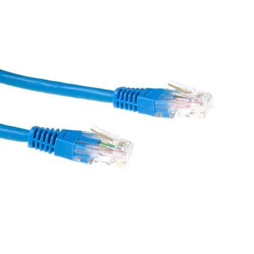 ACT Blue 7 meter LSZH UTP CAT6 patchkabel med RJ45 stik