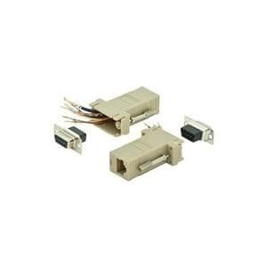 Digitus ASSMANN - Seriel RS-232 adapter - DB-9 (F) til RJ-45 (F) - beige (AK-610516-000-I)