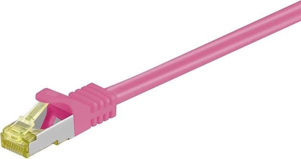 Wentronic 91596 - Verkkokaapeli - RJ45 - 1,5 m - Magenta