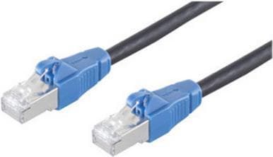 S-Conn BS08-27155 Netværkskabel 1,5 m Cat6a S/FTP (S-STP) Sort (BS08-27155)