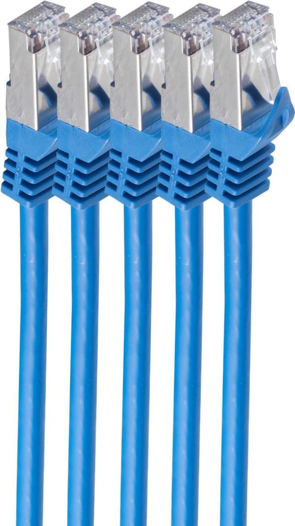 kuldegysninger BS75511-B-SET5. Kabellængde: 1 m, Kabelstandard: Cat.7 råkabel, Kabelafskærmning: S/FTP (S-STP), Stik 1: RJ-45, Stik 2: RJ-45, Konnekto