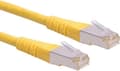 Miniatyrbillede 1 af 2: ROLINE S/FTP Patch kabel Cat.6, gul, 0,3m