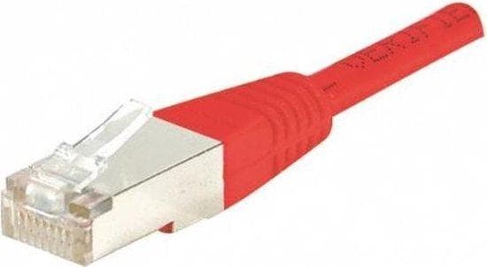 Patchkabel F/UTP, CAT.6, rød, 2,0 m patchkabel med særlig smal knækbeskyttelse (842203)