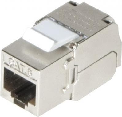 Hypertec 272926-HY - Flad - Sølv - RJ-45 - Hun - Cat6 - F/UTP (FTP) (272926)