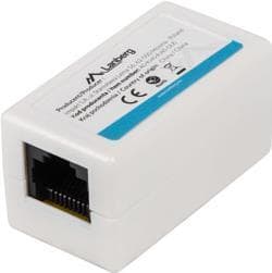 Lanberg AD-RJ45-RJ45-OU5 kabeladapter RJ-45 hvid (AD-RJ45-RJ45-OU5)