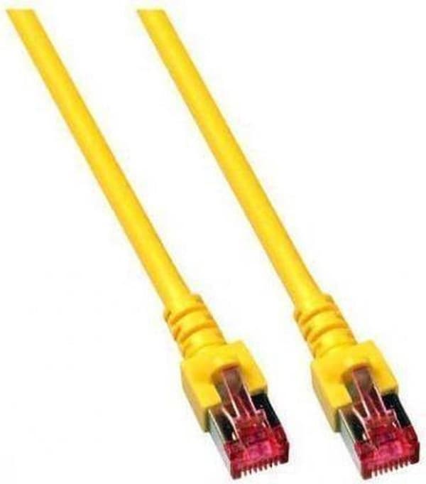 Techtube Pro - Internetkabel S/FTP CAT6 - gul - 25 meter