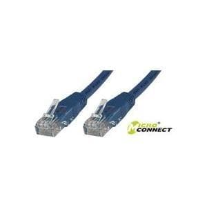 MicroConnect - Netværkskabel - RJ-45 (M) til RJ-45 (M) - 1 m - UTP - CAT 5e - Blå