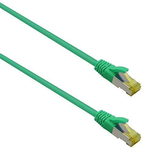 Helos Ultra Flex Patch Cable S/FTP Cat 6a TPE Vihreä 7,5 m
