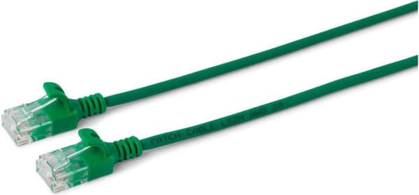 Microconnect W125628016 Netværkskabel Grøn 2 m Cat6a U/UTP (UTP) (V-UTP6A02G-SLIM)