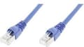 Miniatyrbillede 5 af 5: Telegärtner L00005A0030 RJ45 Netværkskabel, patchkabel CAT 6A S/FTP 10,00 m Blå flammesikker, Snagless 1 stk.