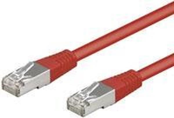 Goobay CAT 5-500 FTP Rød 5m netværkskabel Rød
