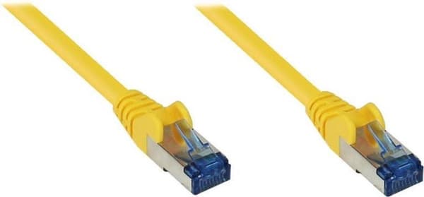 Alcasa 8060-H050Y - Verkkokaapeli - RJ45 - 5 m - Keltainen