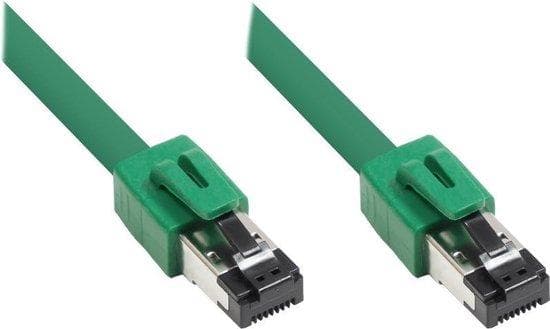 Alcasa 8080-020G netværkskabel 2 m Cat8.1 S/FTP (S-STP) Grøn (8080-020G)