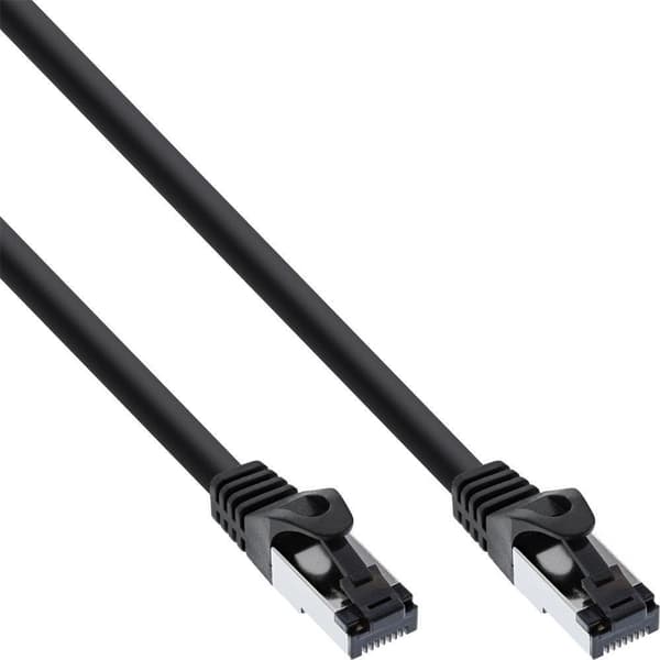 InLine 78807S netværkskabel 7,5 m Cat8.1 S/FTP (S-STP) Sort (78807S)