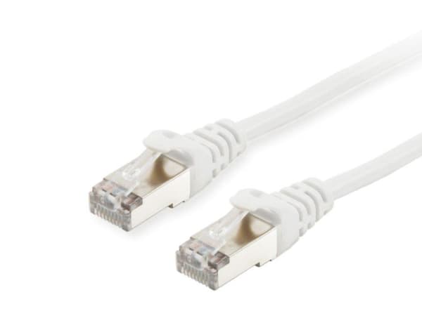 Utrusta 605513 - Nätverkskabel - RJ45 - 0,25 m - Vit