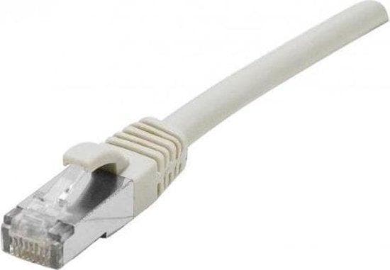 Patch-kaapeli S/FTP (PiIMF), Cat 6A (EIA/TIA), harmaa, 1,5 m patch-kaapeli erityisen kapealla taittumissuojalla (858405)