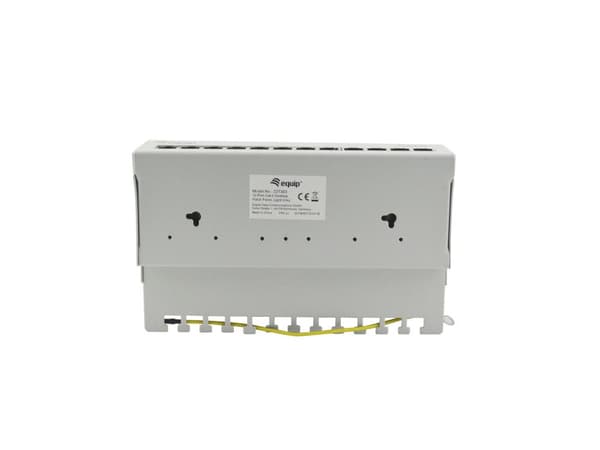 Equip 227363 12-Port CAT.6 Desktop PATCH PANEL, LYS GRÅ
