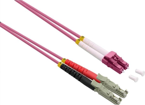 Roline fiberoptisk kabel 50/125µ OM4, LSH/LC, 1m