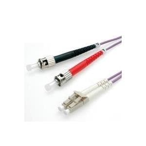 ROLINE fiberoptisk kabel 50/125µm OM4, LC/ST, violett 2m (21.15.8772)