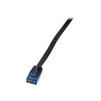 Logilink SlimLine - Patchkabel - RJ-45 (M) - RJ-45 (M) - 3 m - UTP - CAT 6 - Svart (CF2063U)