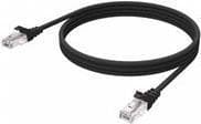 Vision 1m svart CAT6 UTP-kabel (TC 1MCAT6/BL)
